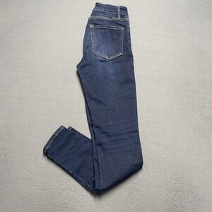 Frame Jeans Womens 7 Blue Le One Skinny‎ Stretch Denim Mid Rise Pants Casual